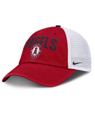 Мужская кепка Nike Red Los Angeles Angels Primetime Club регулируемая trucker hat