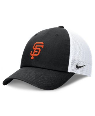 Женская кепка Nike San Francisco Giants Club Trucker Adjustable черного/белого цвета