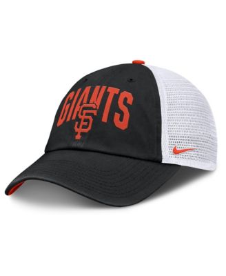 Мужская кепка Nike Black San Francisco Giants Rise A-Frame Trucker Adjustable