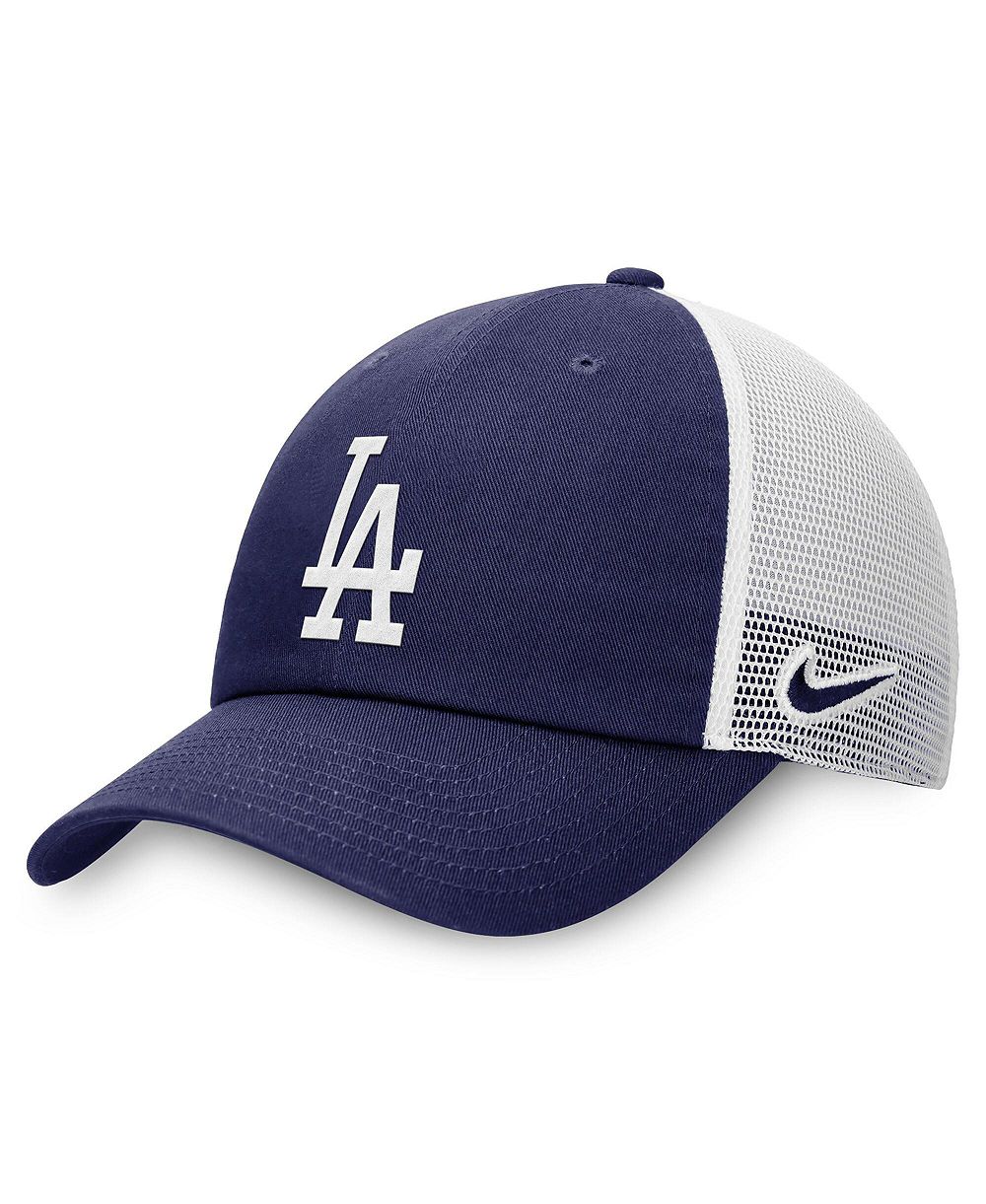 Женская кепка Nike Royal/White Los Angeles Dodgers Club Trucker Adjustable