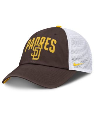Мужская регулируемая кепка Nike Brown San Diego Padres Primetime Club Trucker