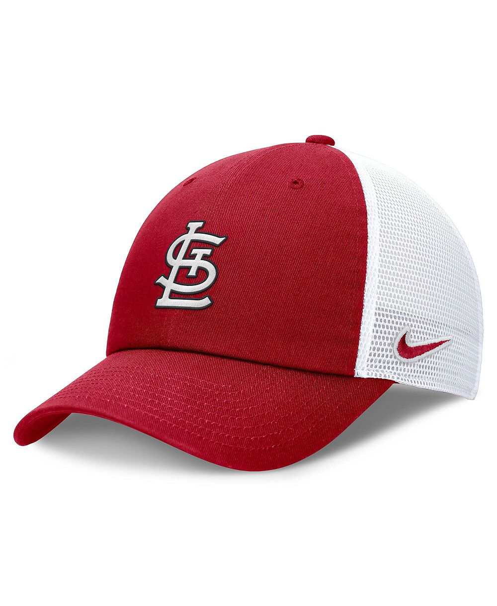 Женская кепка Nike Red/White St. Louis Cardinals Club Trucker Adjustable Hat