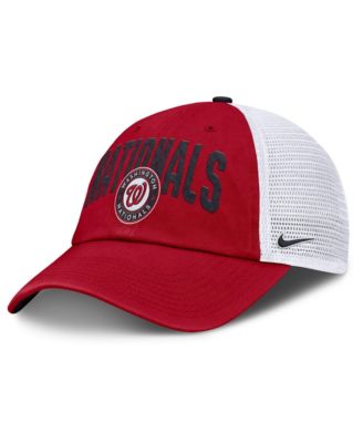 Nike Мужская кепка Washington Nationals Primetime Club Adjustable Trucker Red