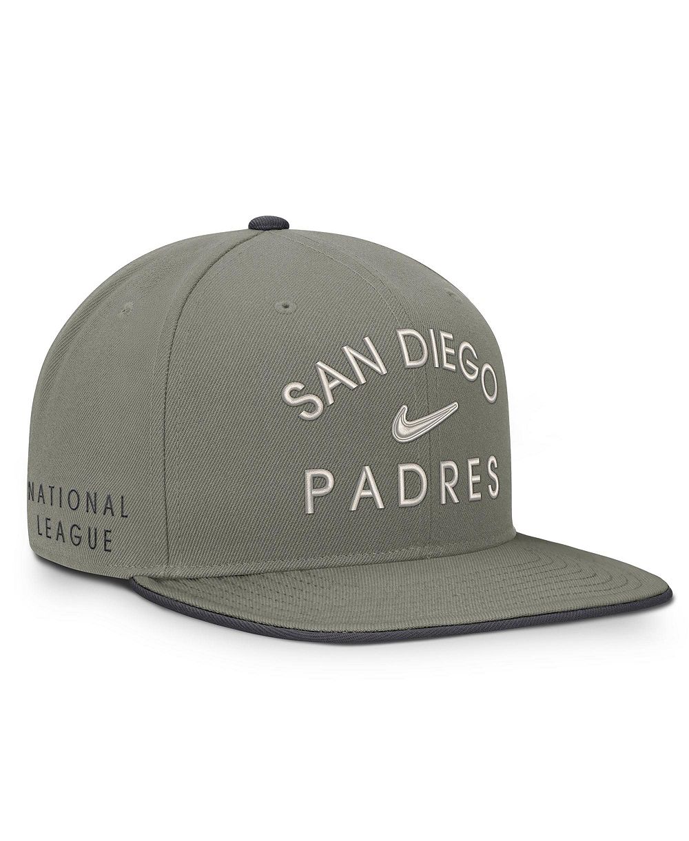 Мужская оливковая кепка-снэпбэк Nike San Diego Padres Pro Dri-FIT