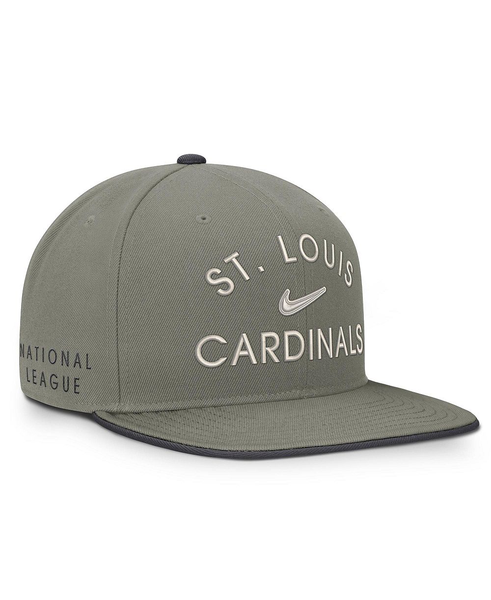 Мужская кепка Nike Olive St. Louis Cardinals Pro Dri-FIT snapback