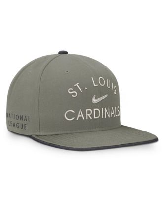 Мужская кепка Nike Olive St. Louis Cardinals Pro Dri-FIT snapback