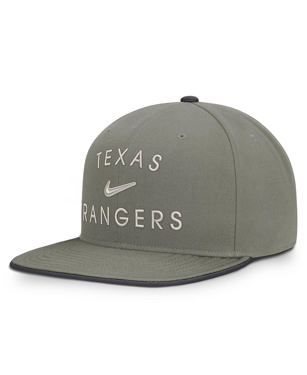 Nike Мужская оливковая кепка Texas Rangers Pro Dri-FIT
