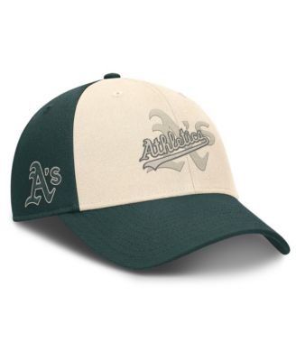 Men's Nike Green/Natural Athletics Statement Club Performance Adjustable Hat
