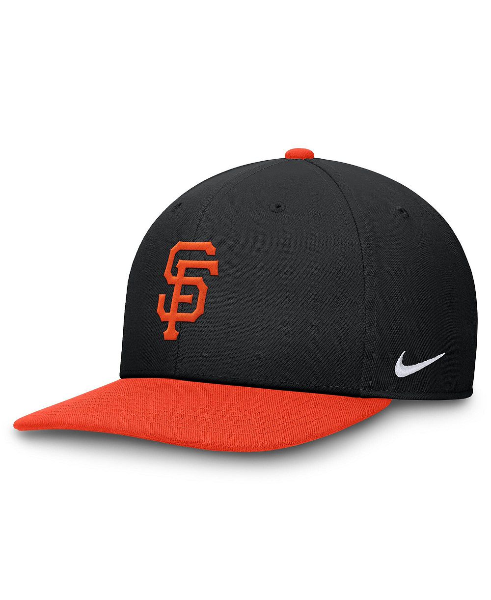 Мужская кепка Nike Black/Orange San Francisco Giants Pro Dri-FIT snapback