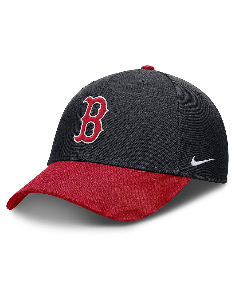 Men's Nike Navy/Red Boston Red Sox Dri-FIT Club Adjustable Hat