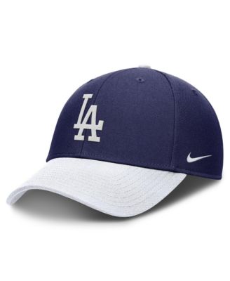 Мужская кепка Nike Navy/White Los Angeles Dodgers Dri-FIT Club Adjustable Hat