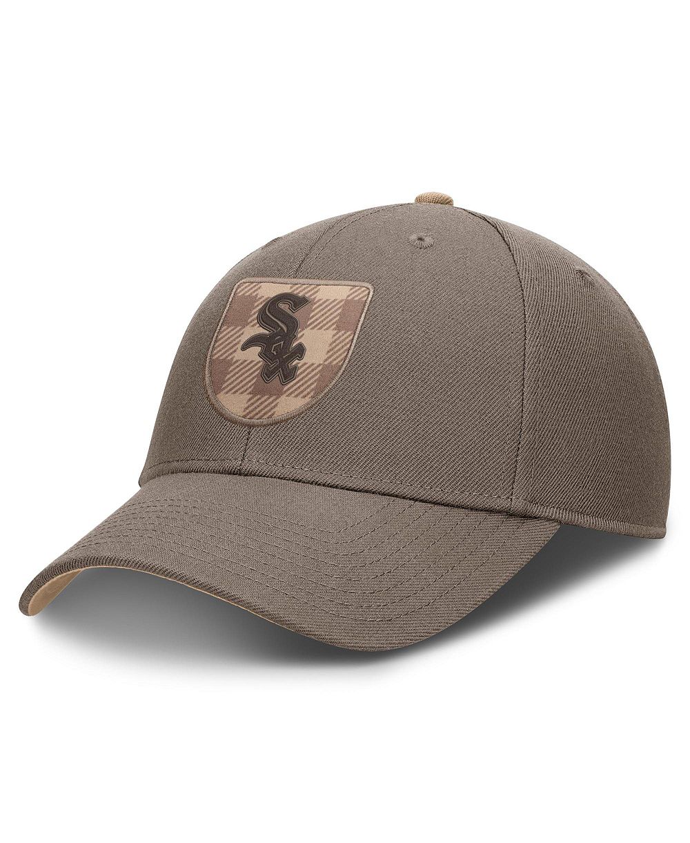 Мужская кепка Nike Brown Chicago White Sox Statement Rise Adjustable