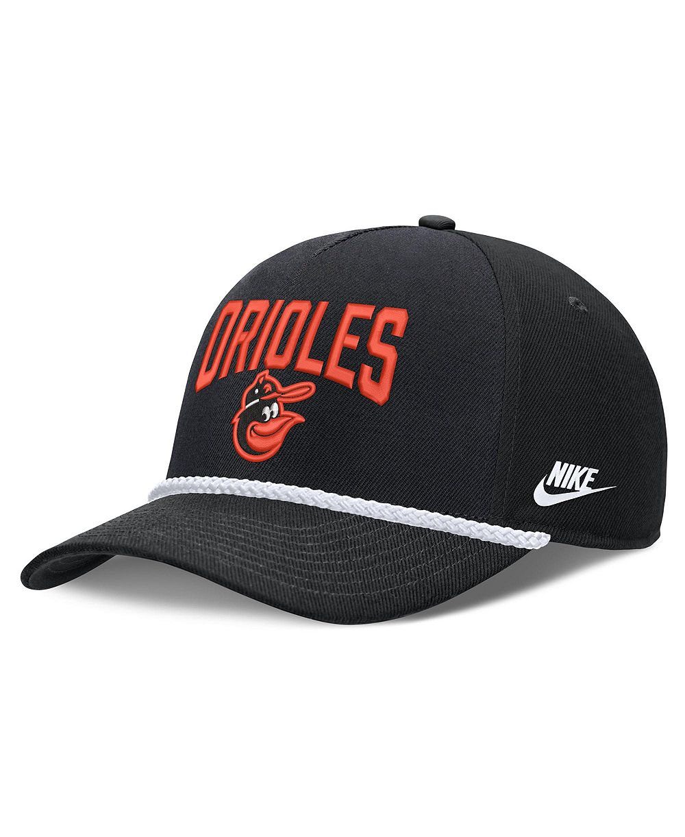 Nike Мужская кепка Black Baltimore Orioles Cooperstown Rise Adjustable