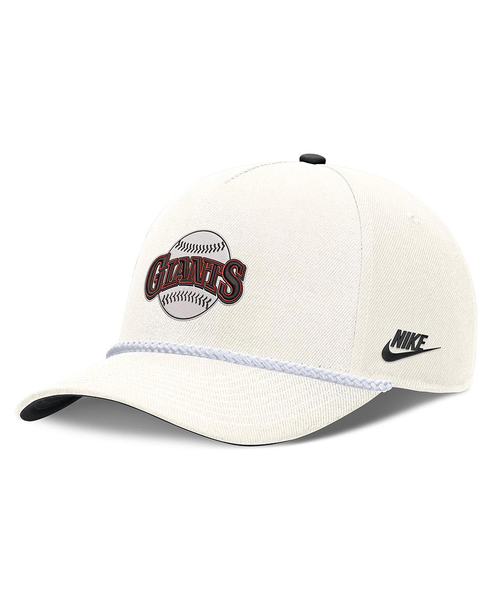Мужская регулируемая кепка Nike Cream San Francisco Giants Cooperstown Rise