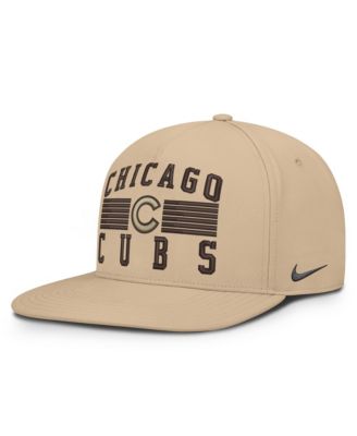 Men's Nike Khaki Chicago Cubs Desert Pro AeroBill Dri-FIT snapback Hat