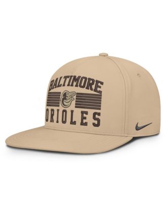 Мужская кепка Nike Khaki Baltimore Orioles Desert Pro AeroBill Dri-FIT snapback