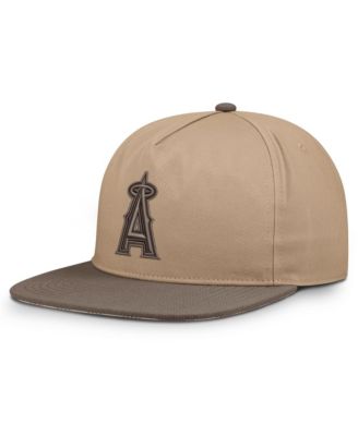 Мужская регулируемая кепка Nike Los Angeles Angels Statement Light Brown