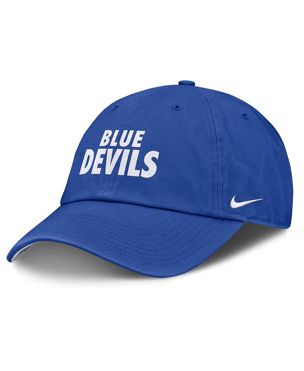 Регулируемая кепка Nike Royal Duke Blue Devils Primetime Chant Club