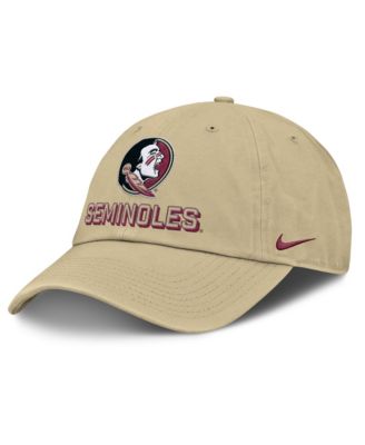Мужская кепка Nike Gold Florida State Seminoles 2025 On-Field Club Adjustable