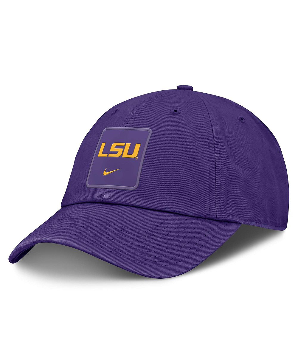 Мужская и женская кепка Nike Purple LSU Tigers 2026 Sideline Club Adjustable