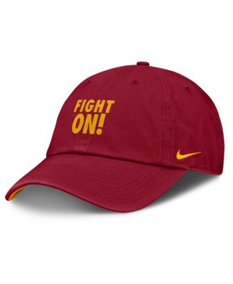 Men's and Women's Nike Cardinal USC Trojans Primetime Chant Club Adjustable Hat