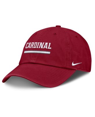 Мужская кепка Nike Cardinal Stanford Cardinal Club Campus Adjustable