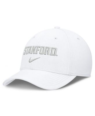 Мужская кепка Nike White Stanford Cardinal Rise On-Field SwooshFlex Dri-FIT Flex