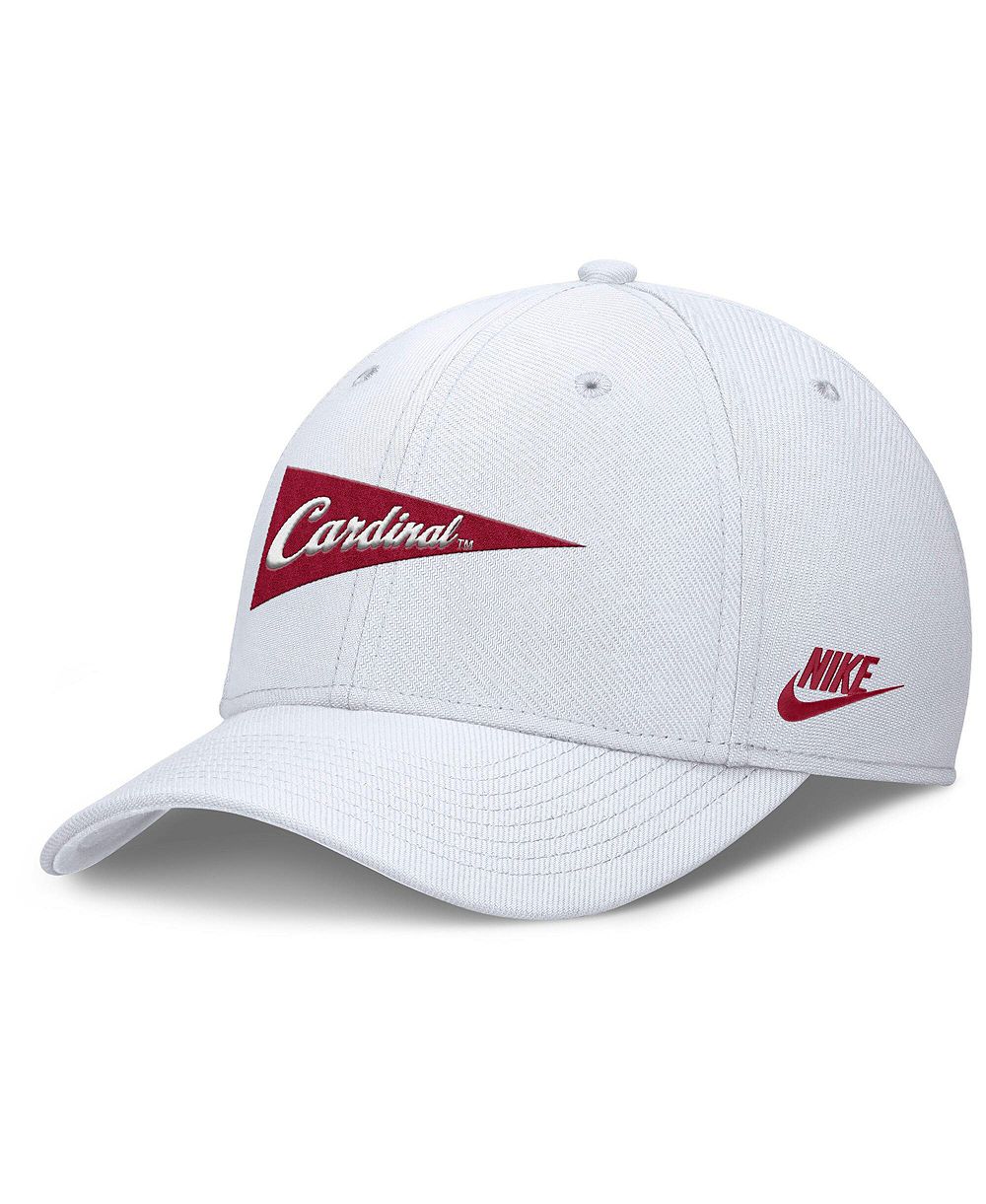 Men's Nike White Stanford Cardinal Rise Academic Dri-FIT Flex Hat