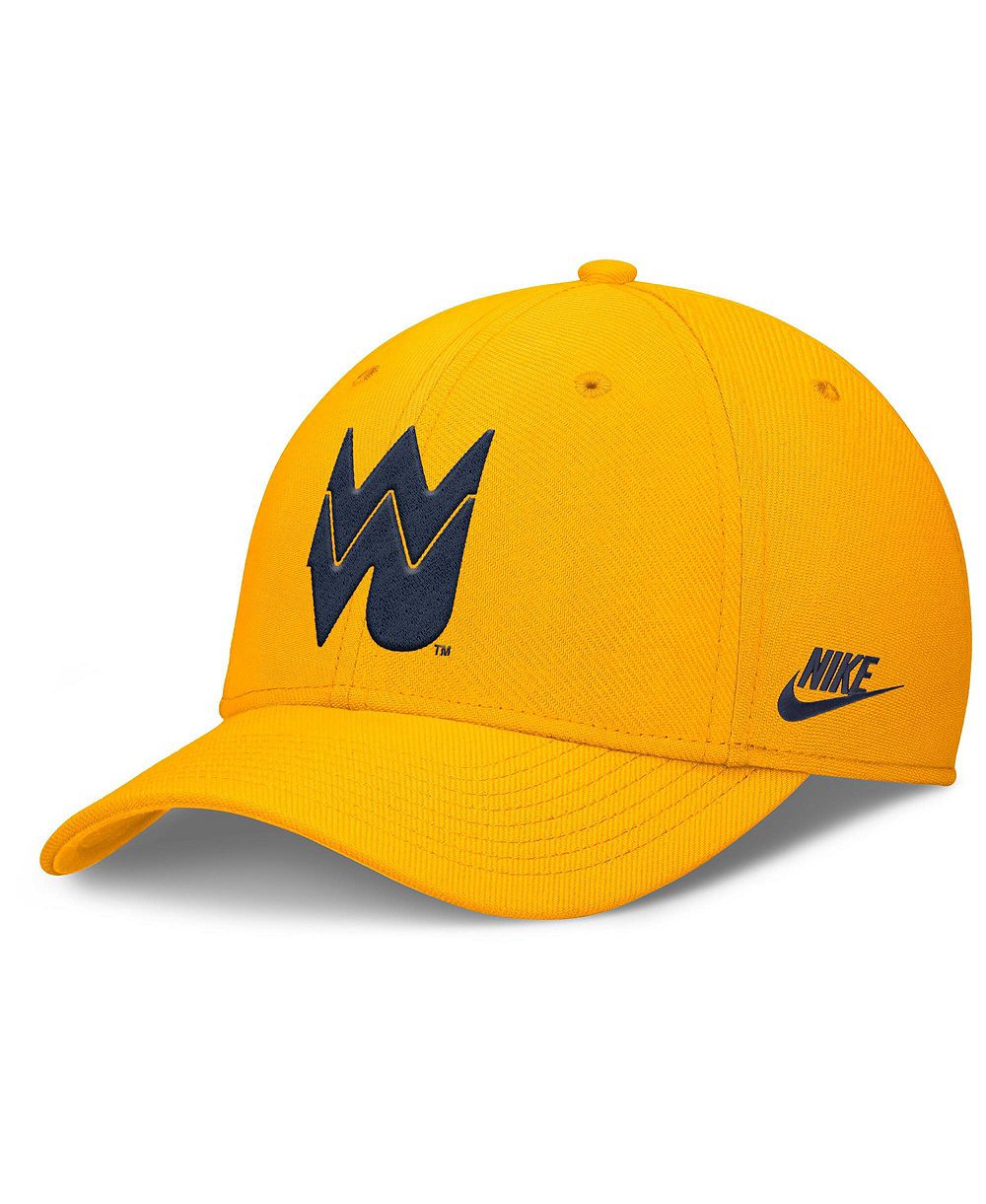 Мужская кепка Nike Gold West Virginia Mountaineers Rise Academic Dri-FIT Flex