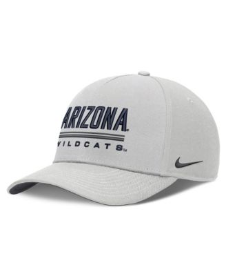 Men's Nike Gray Arizona Wildcats 2026 Sideline Dri-FIT Rise Adjustable Hat