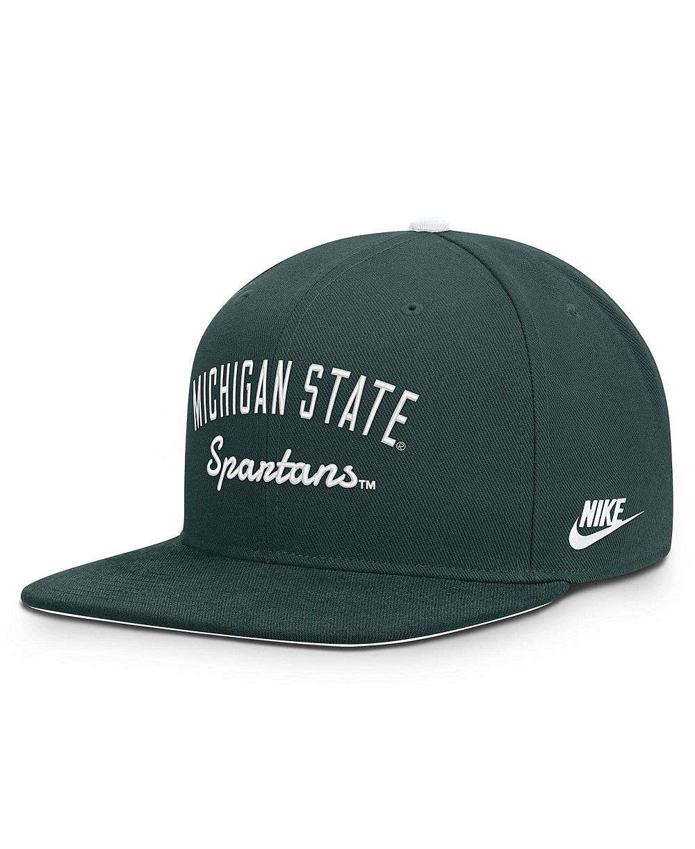 Nike Мужская зеленая кепка Michigan State Spartans Legacy snapback