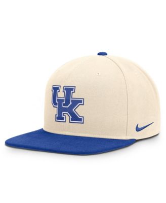 Men's and Women's Nike Natural/Royal Kentucky Wildcats Campus Prep snapback Hat