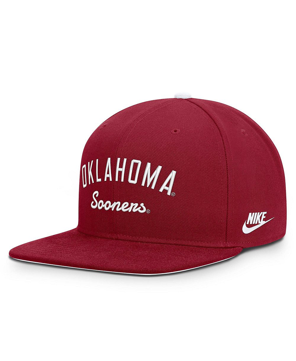 Men's Nike Crimson Oklahoma Sooners Legacy snapback Hat
