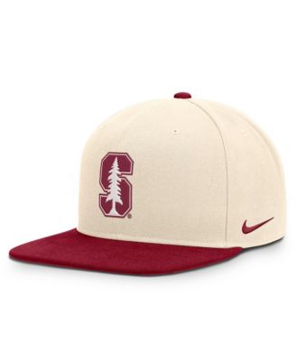 Мужская и женская кепка Nike Stanford Cardinal Campus Prep snapback натуральный/кардинал