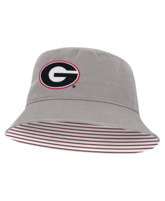 Мужская и женская кепка Nike Gray Georgia Bulldogs Primetime Apex Bucket Hat