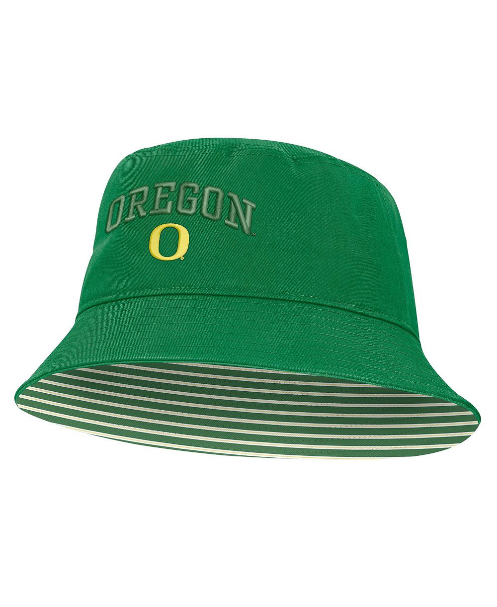 Men's and Women's Nike Green Oregon Ducks Primetime Apex Bucket Hat