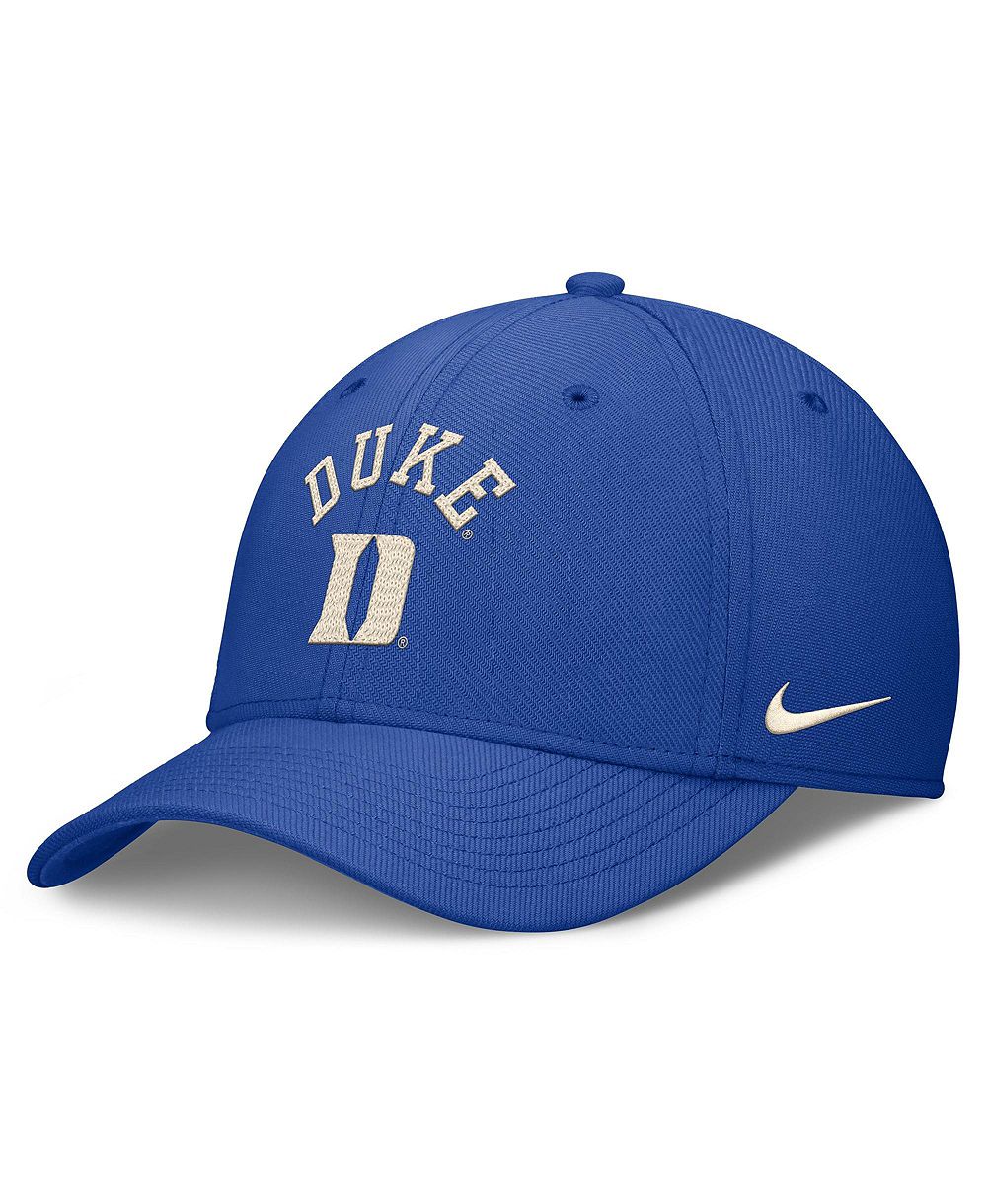 Мужская кепка Nike Duke Blue Devils Campus Prep Chained Arched Swooshflex Flex