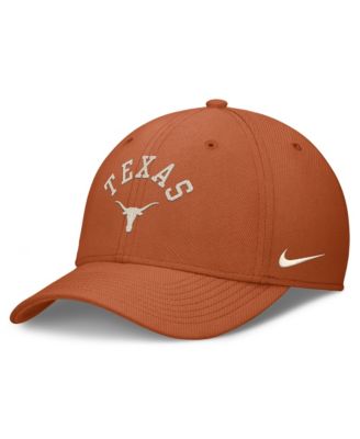 Men's Nike Texas Orange Texas Longhorns Campus Prep Chained Arched Swooshflex Flex Hat