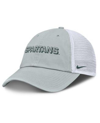 Nike Мужская кепка Michigan State Spartans 2025 Gameday On-Field Club Adjustable Trucker Gray