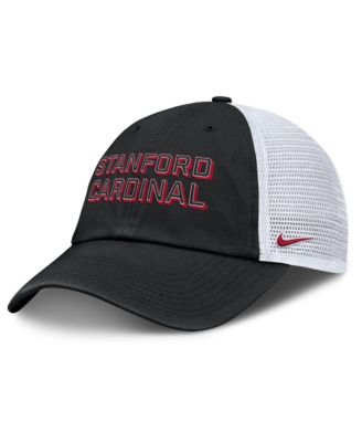 Men's Nike Black Stanford Cardinal 2025 Gameday On-Field Club Adjustable Trucker Hat