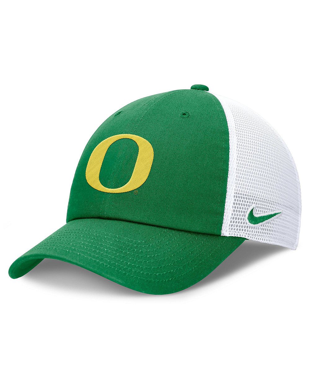 Мужская кепка Nike Oregon Ducks Club Trucker регулируемая зеленая