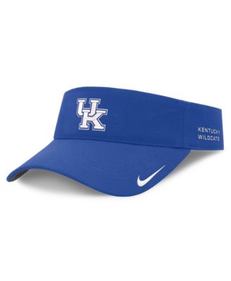 Мужская и женская кепка-визор Nike Royal Kentucky Wildcats 2026 On-Field Ace Adjustable