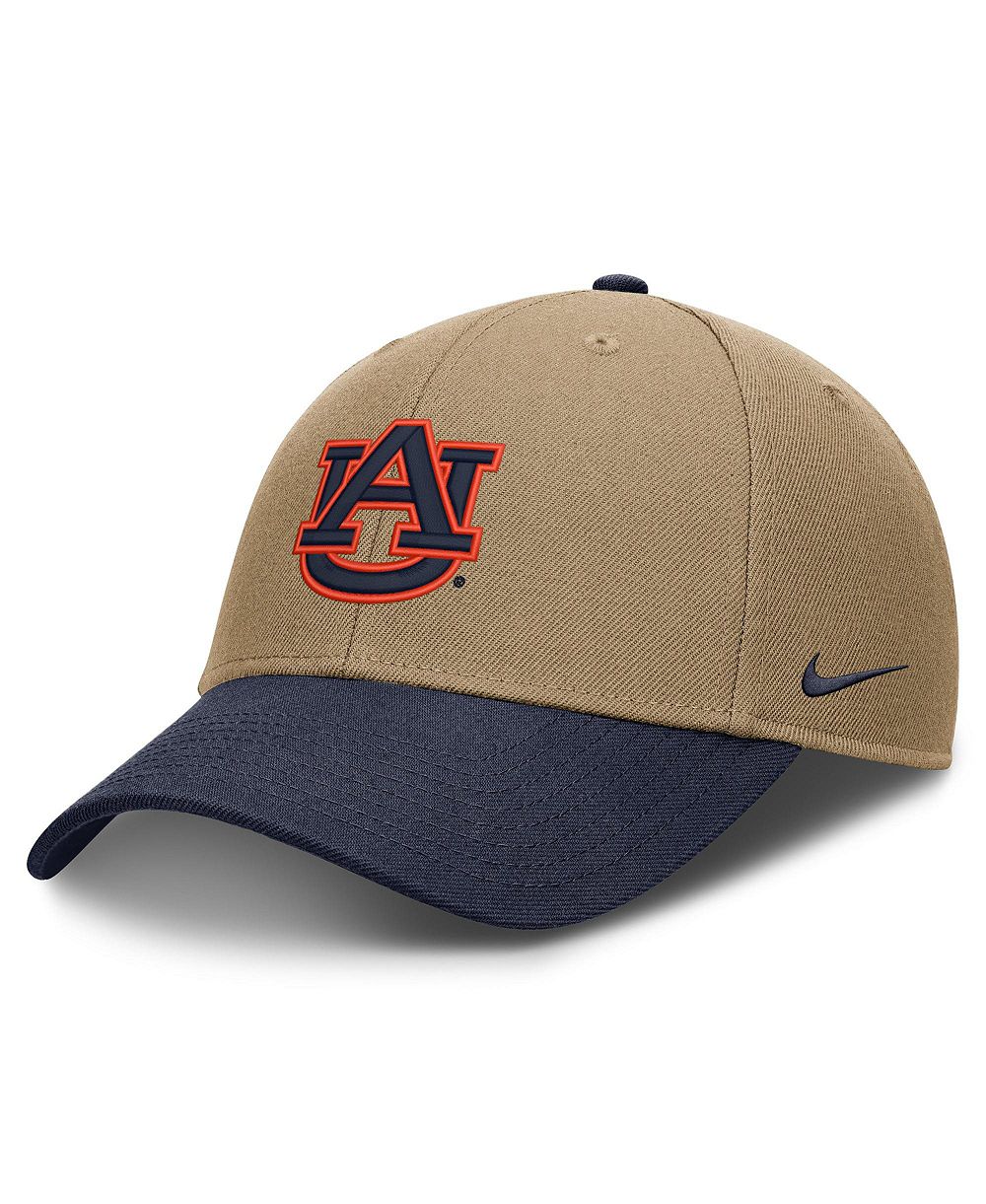 Регулируемая кепка Nike Auburn Tigers Primetime Rise Dri-FIT для мужчин и женщин