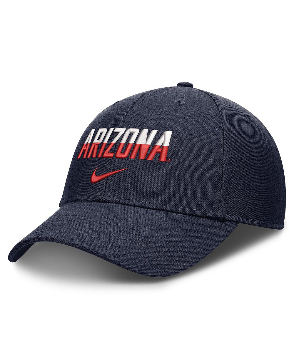 Мужская и женская регулируемая кепка Nike Arizona Wildcats 2026 On-Field Gameday Rise, темно-синяя