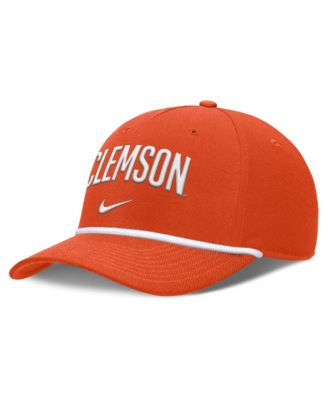 Мужская кепка Nike Clemson Tigers Rise Campus с регулировкой, оранжевая
