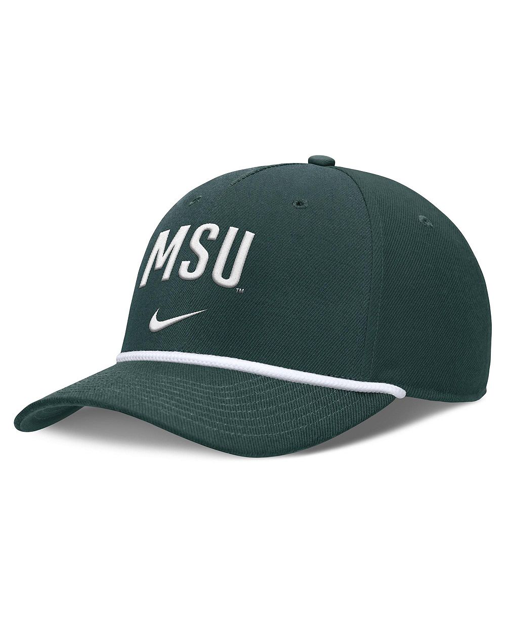 Men's Nike Green Michigan State Spartans Rise Campus Adjustable Hat