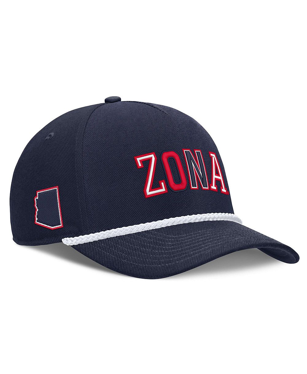 Кепка Nike Navy Arizona Wildcats 2026 Basketball Refresh 5-Panel Rope Rise Мужская и Женская