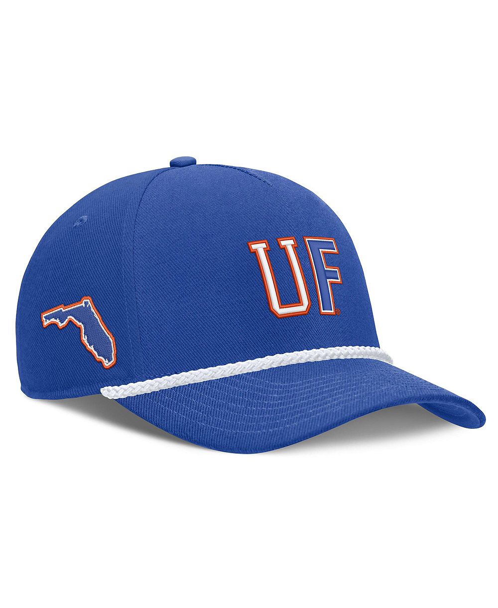 Men's and Women's Nike Royal Florida Gators 2026 Basketball Refresh 5-Panel Rope Rise Hat