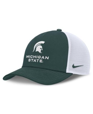 Men's and Women's Nike Forest Green Michigan State Spartans 2026 On-Field Gameday Trucker Hat
