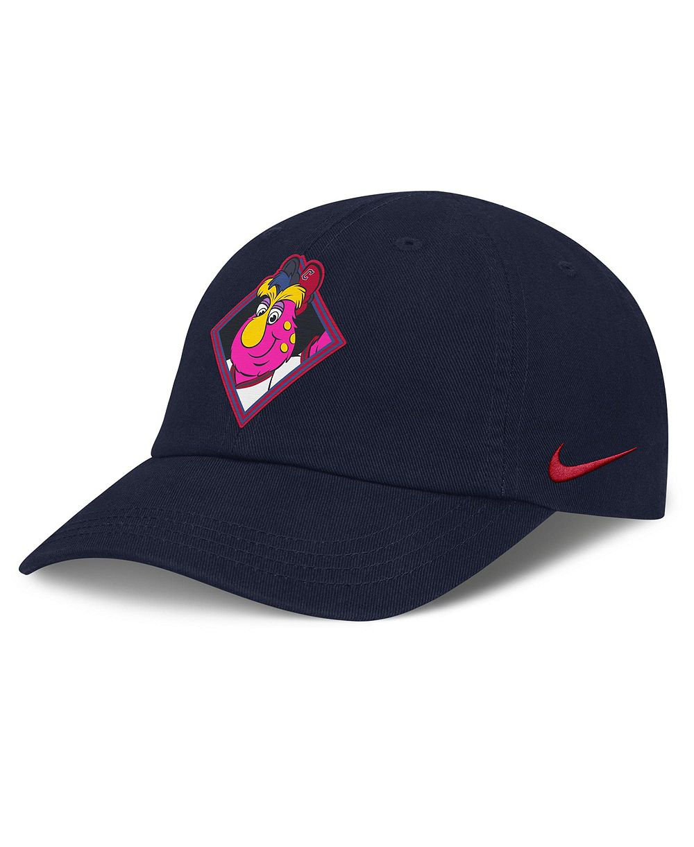 Nike Кепка Flex Mascot Club Cleveland Guardians, для мальчиков и девочек, цвет Navy